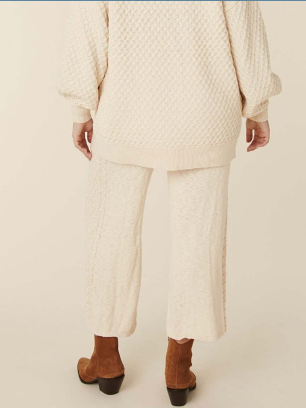 πΎ Spell & The Gypsy Collective Highland Knit Pants β Cream β Size S β NWT πΎ - Picture 7 of 16